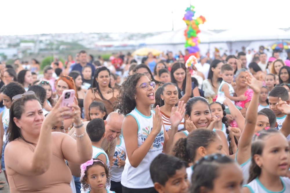 Colégio Lápis na Mão celebra 4ª Lavagem com muita animação em Conceição do Coité
