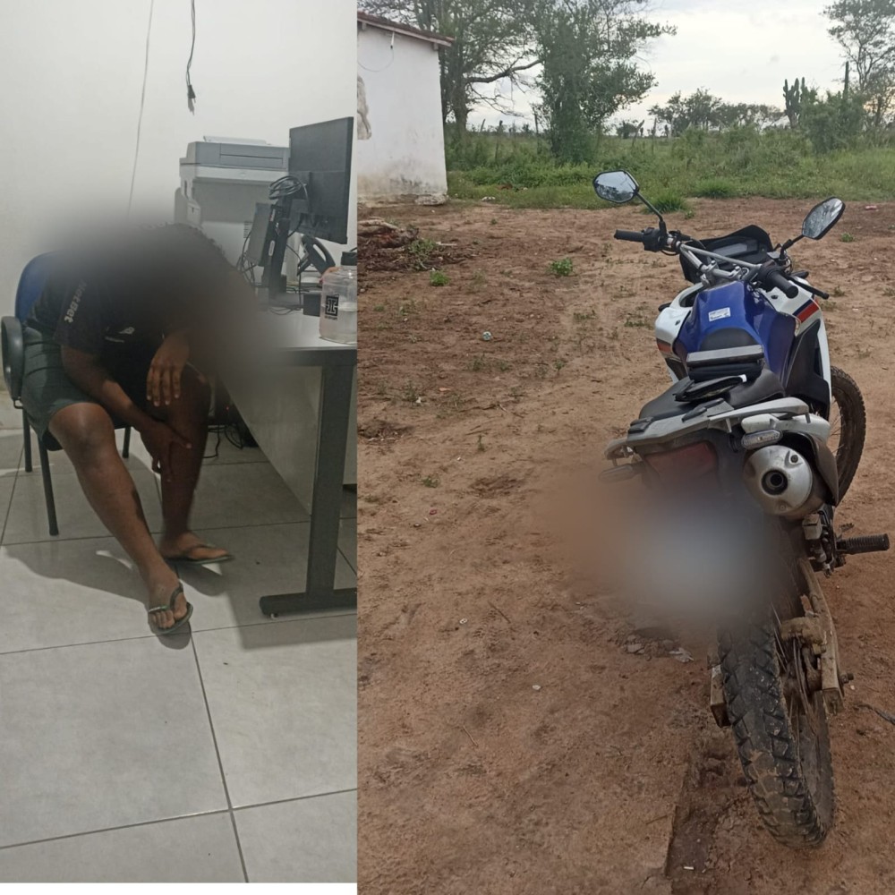 Mesmo com a vítima reconhecendo suspeito de furto e apresentando a documentação da motocicleta, homem foi liberado por não estar em situação de flagrante em Santa Bárbara; veículo havia sido furtado em Salvador