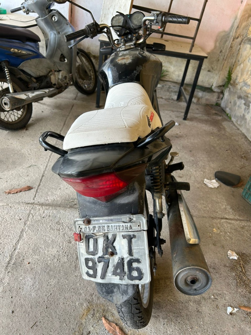 Polícia Civil apreende motocicleta com sinais adulterados em Conceição do Coité