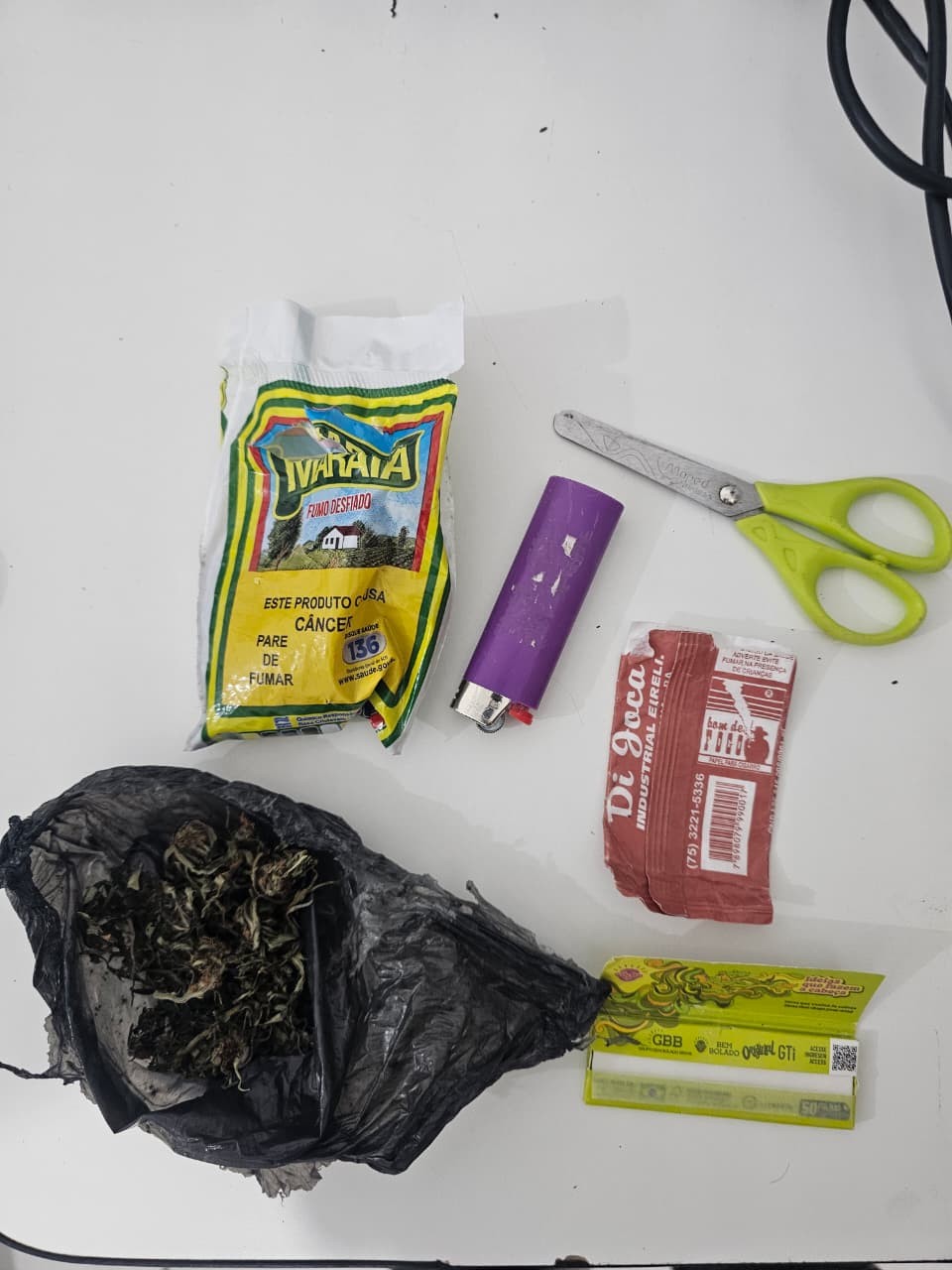 Homem é preso com moto adulterada e droga durante abordagem no bairro Fluminense em Conceição do Coité