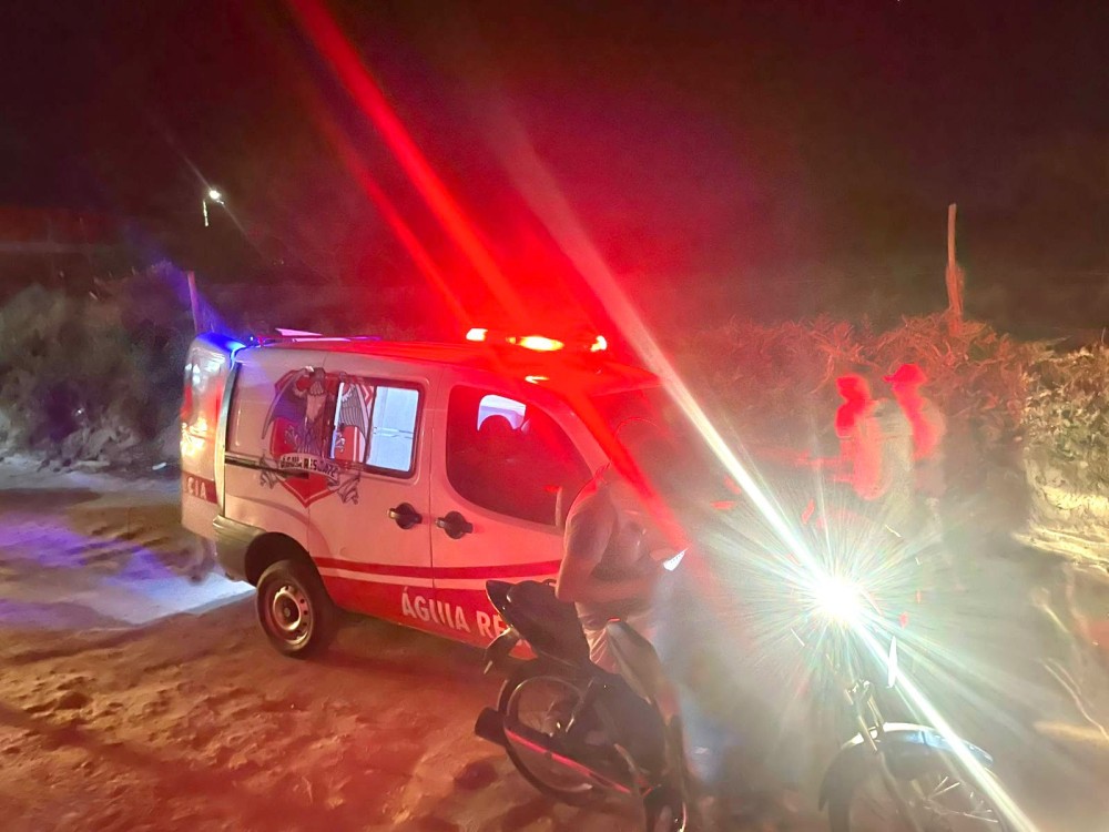Moradora do bairro Casas Populares fica ferida após queda de motocicleta em Conceição do Coité