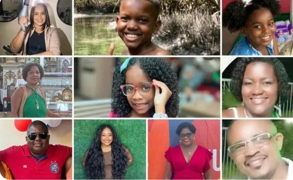 Confira os nomes das vítimas do grave acidente na BR-116