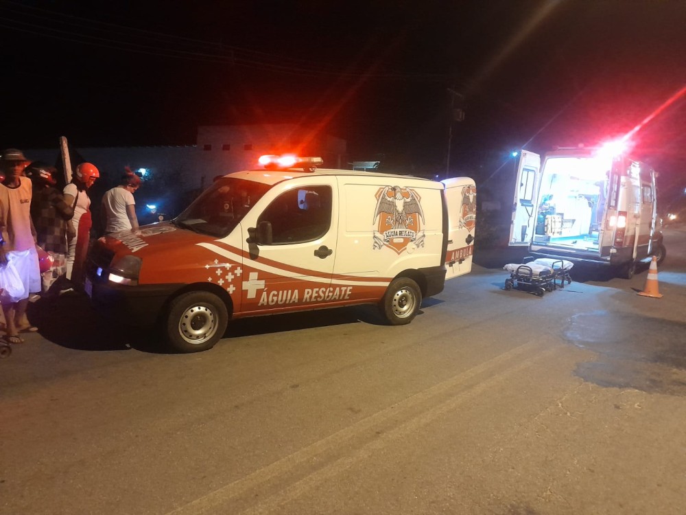 Motociclista fica ferido após ser fechado no trânsito da BA-409 (Coité X Serrinha); motorista fugiu do local