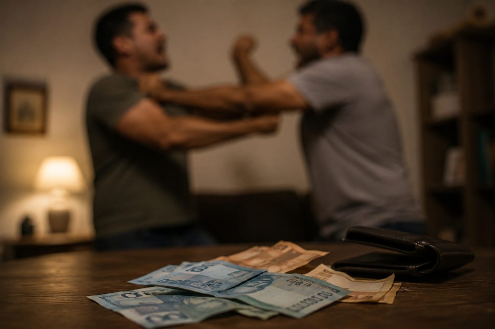 Discussão por herança termina em agressão entre irmãos em São Domingos