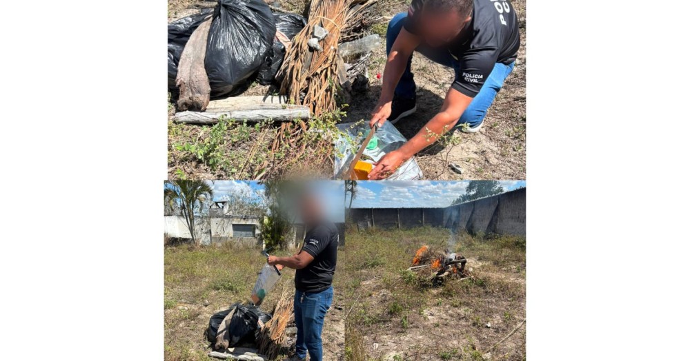 Polícia Civil incinera mais de 26 quilos de drogas apreendidas entre 2024 e 2026 em Conceição do Coité