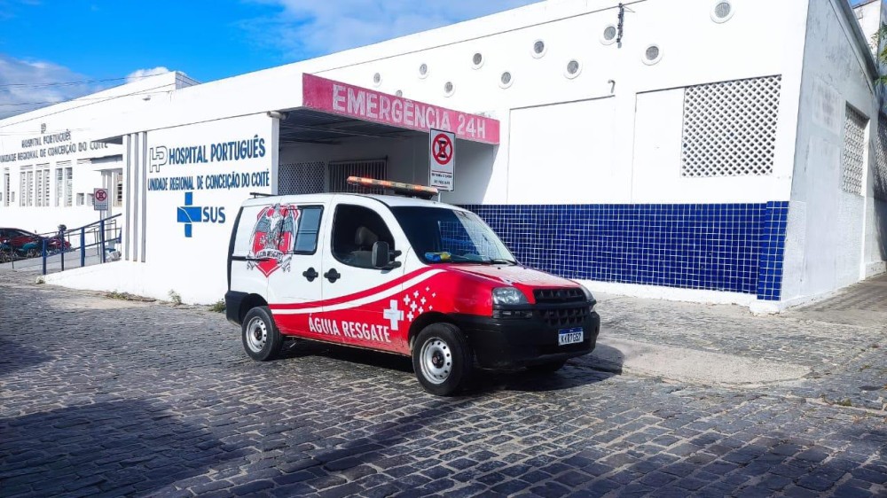 Colisão entre carro e moto deixa homem ferido na zona rural de Conceição do Coité