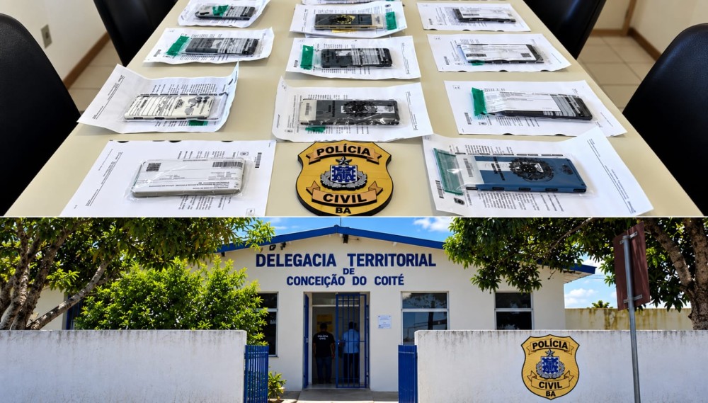 Polícia Civil recupera celulares em Conceição do Coité e surpreende vítimas que já não esperavam reencontrá-los; um aparelho era da Holanda
