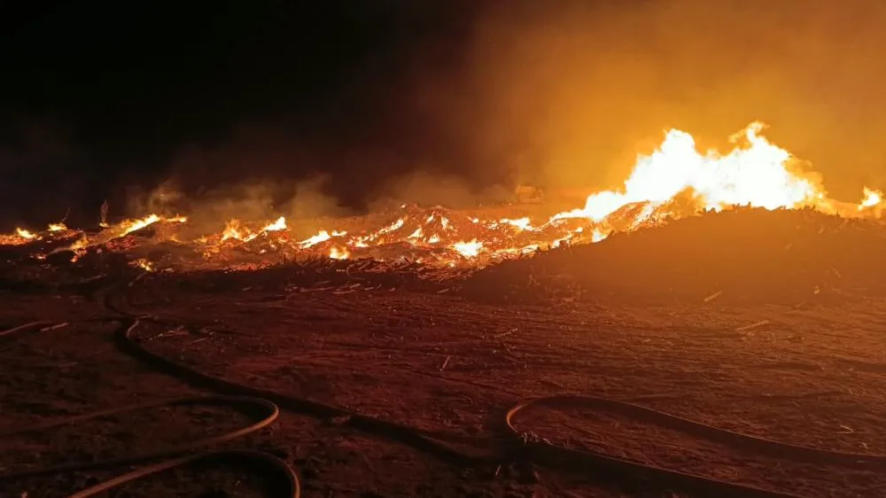 Incêndio atinge fábrica de produtos de sisal de ex-prefeito de Valente