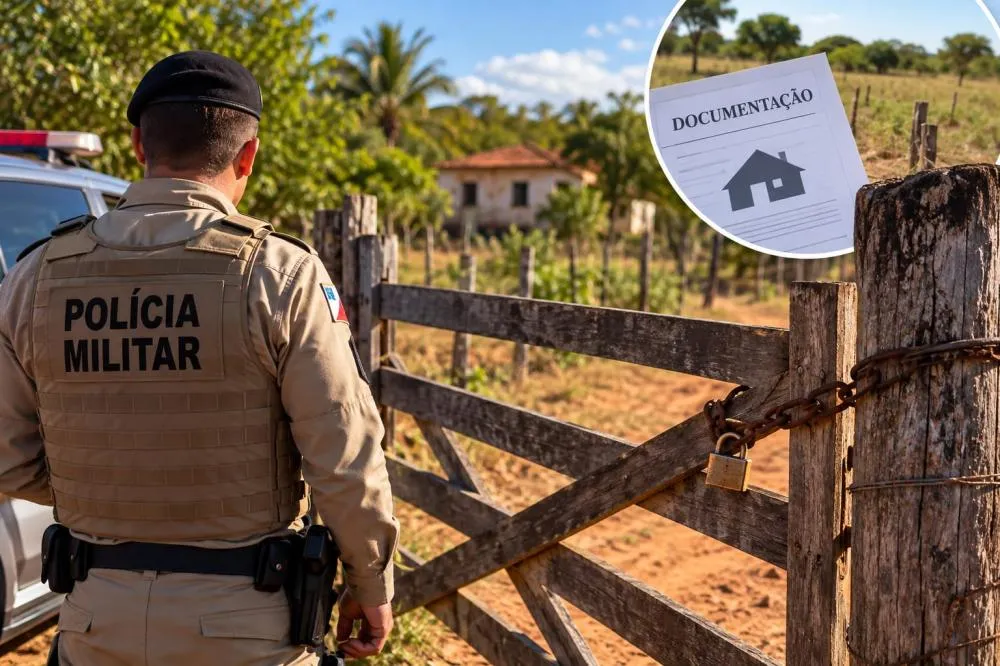 Coité: PM é acionada após mulher denunciar suposta invasão de terreno dos pais; viúva afirma que imóvel teria sido doado ao marido falecido