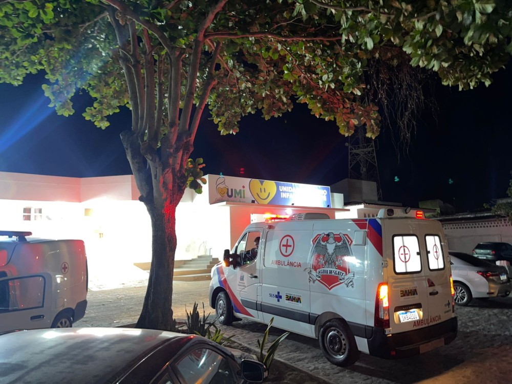 Criança sofre crise de asma enquanto prestigiava Natal Luz em Conceição do Coité