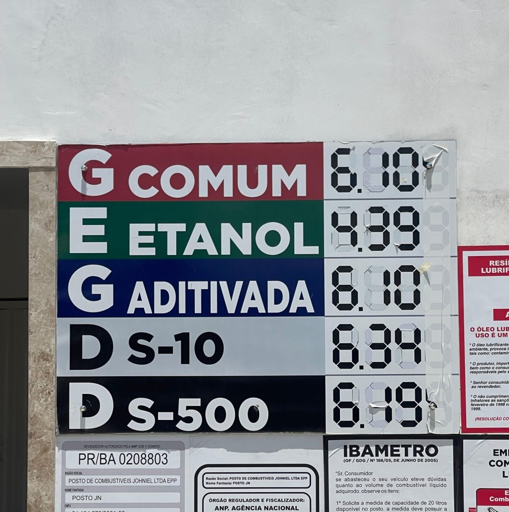 Coité: Apesar da refinaria aumentar valor da gasolina, donos de postos irão manter o preço sem reajuste: 