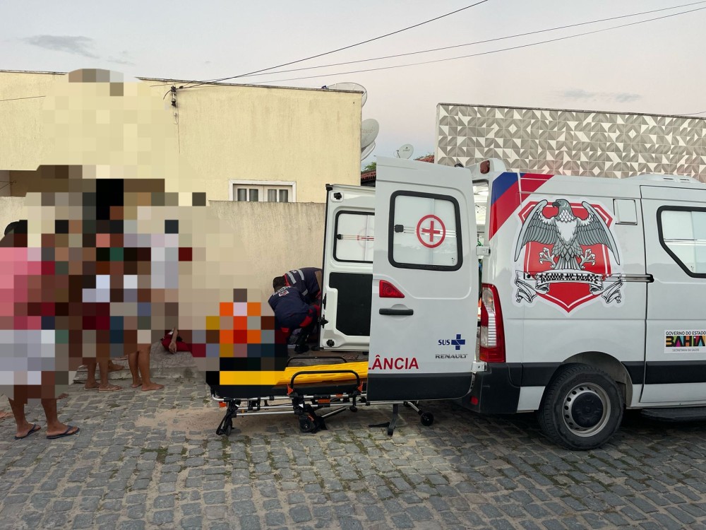 Motociclista fica ferido ao tentar evitar colisão com carro e cair na zona rural de Conceição do Coité