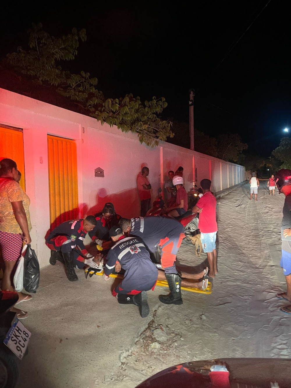 Homem sofre acidente de moto na Estrada da Pinda em Conceição do Coité; vítima completou idade nova há 8 dias