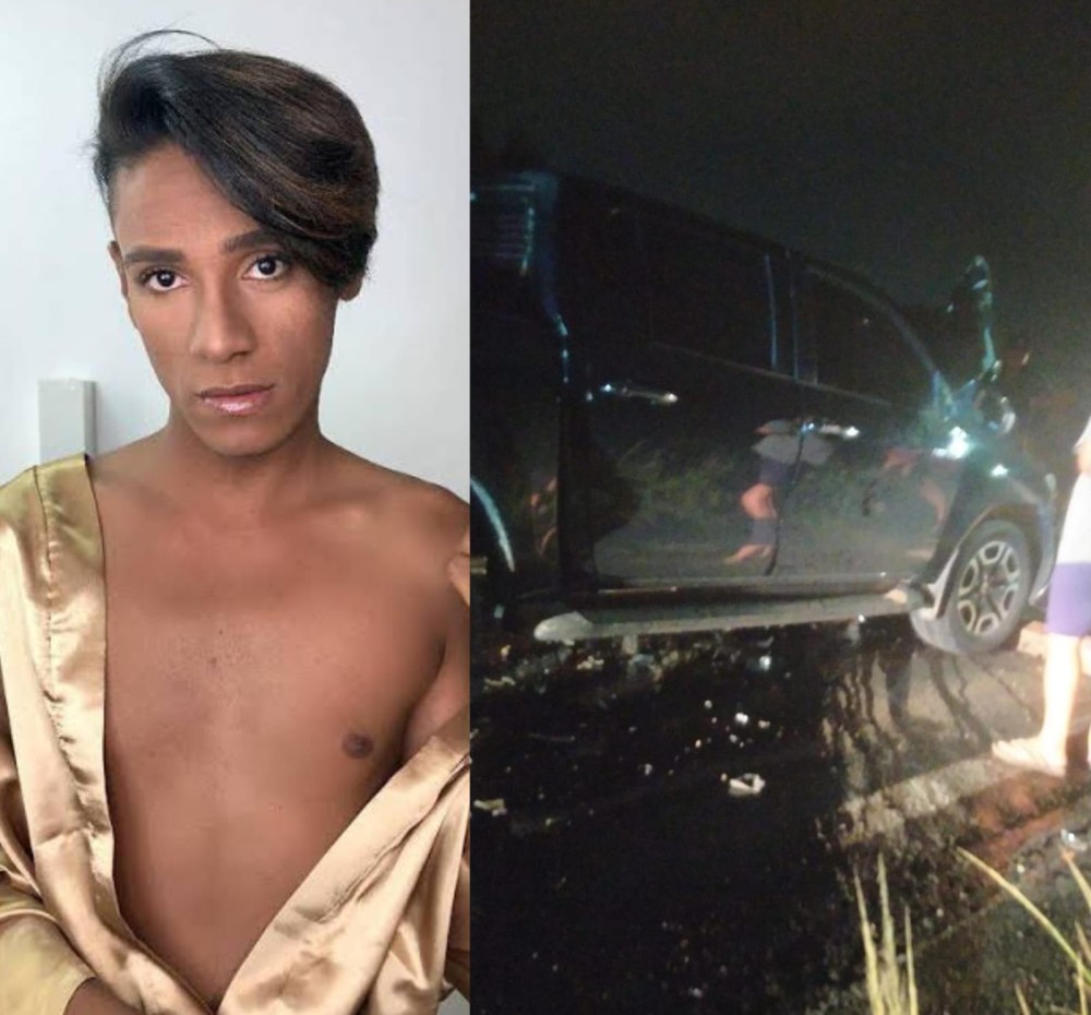 Influenciador Ney Lima se envolve em acidente na BR-116 em Serrinha