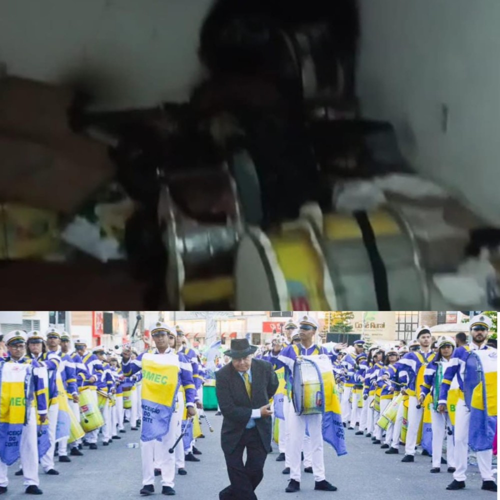 Incêndio misterioso destrói instrumentos da Banda Marcial Escudeiros em clube sem energia de Conceição do Coité