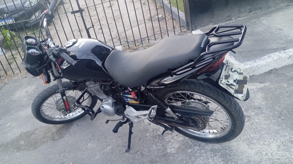 Moto com sinais de adulteração é apreendida pela PM em Retirolândia